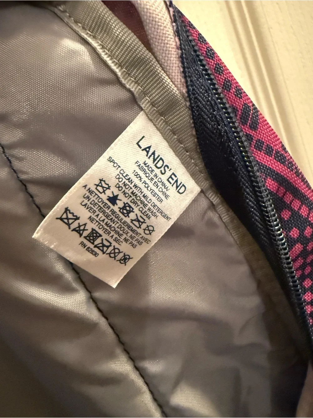 Lands’ End Kids ClassMate medium backpack